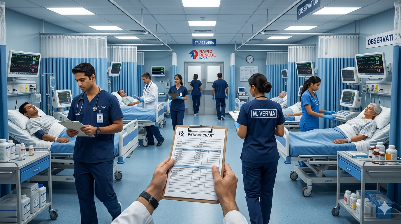Modern Hospital Emergency Room