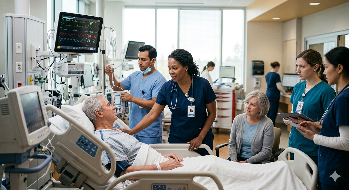 Expert Medical Teams Caring For Patients