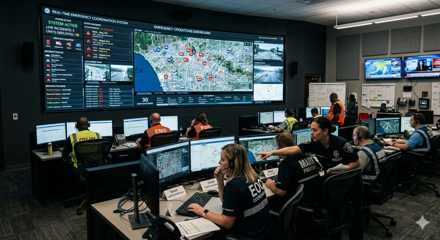 Real-time Emergency Coordination System